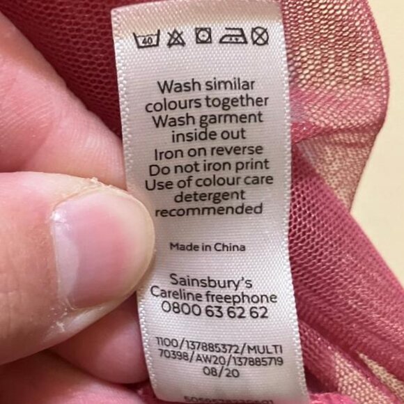 Tu Kids Peppa Pig Girls Long Sleeve Lined Tulle Skirt Dress Size 1.5-2 Years - Picture 7 of 7